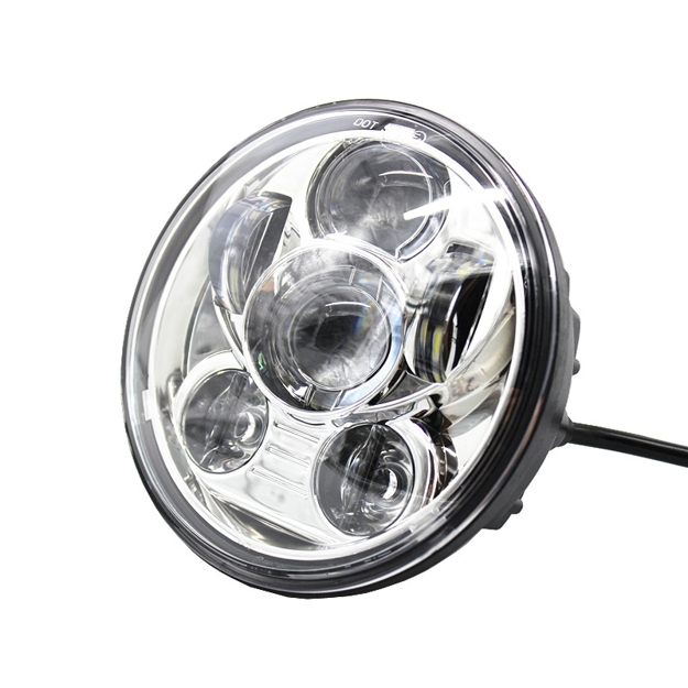 Picture of Harley Davidson-  5-3/4" 5.75 inch led headlight -Chrome