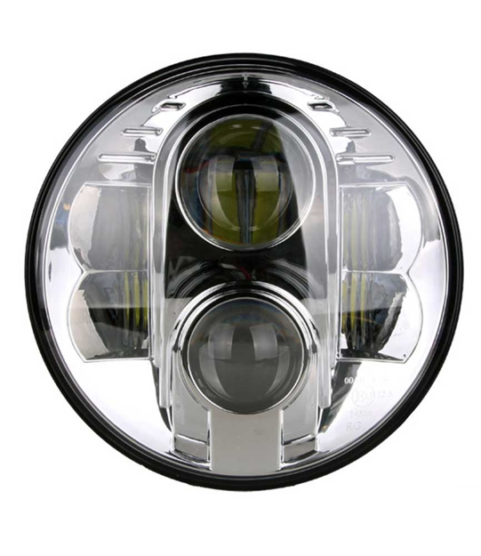 Picture of 7" LED headlight insert -Chrome or Black