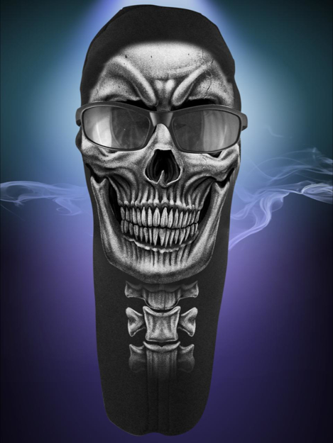 Picture of Wicked Wear Face Masks - Spine Skull