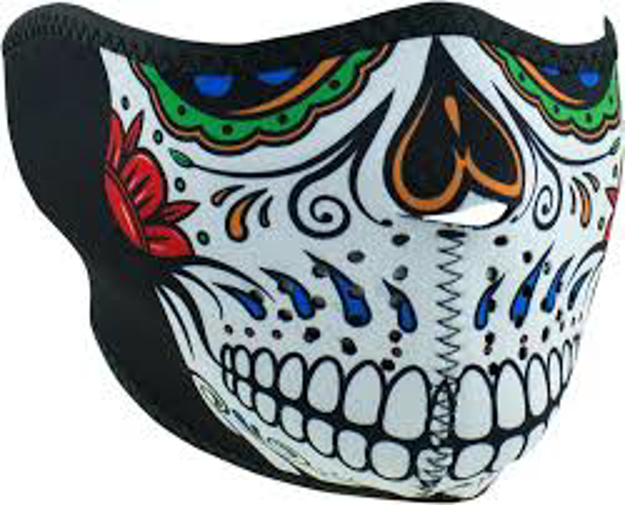 Picture of ZAN Headgear Neoprene Mask - Muerte Skull